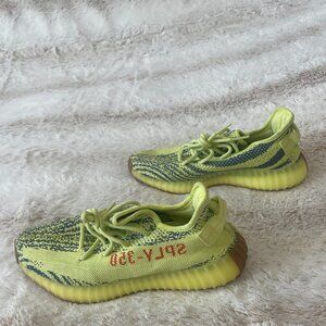 LIMITED EDITION! adidas Yeezy Boost 350 V2 "Semi Frozen Yellow" sneakers men's 7